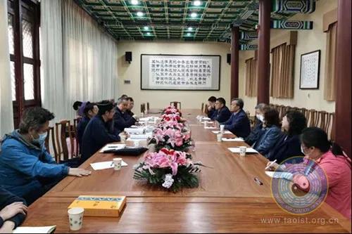 国家文物局副局长宋新潮到北京白云观调研文物保护工作-道音文化
