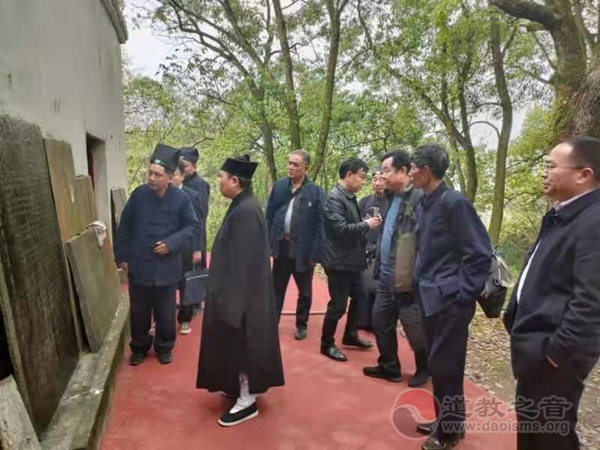 湖南省道教协会黄至安会长到怀化基层道协宫观调研-道音文化