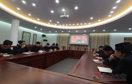 苏州玄妙观组织道职人员进行“四史”学习培训-道音文化