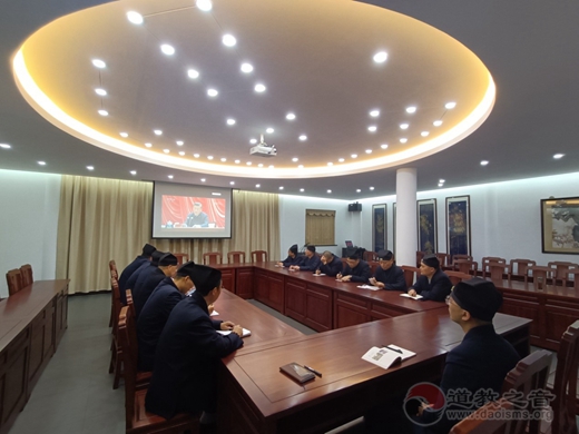 苏州玄妙观组织道职人员进行“四史”学习培训-道音文化