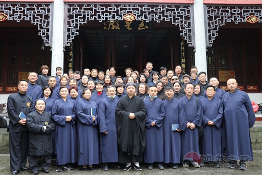 玉清宫举行居士弟子《玄门日诵早晚功课经》过经讲座
