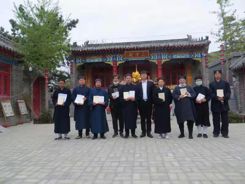 威海市道教协会开展“学党史　跟党走”党史进道教场所活动-道音文化