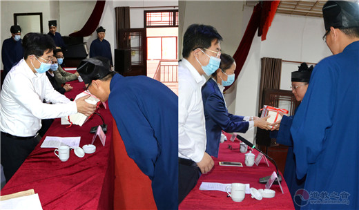 海峡道教学院举行辛丑科(2021级)本科班开学典礼-道音文化