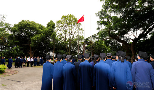海峡道教学院举行辛丑科(2021级)本科班开学典礼-道音文化