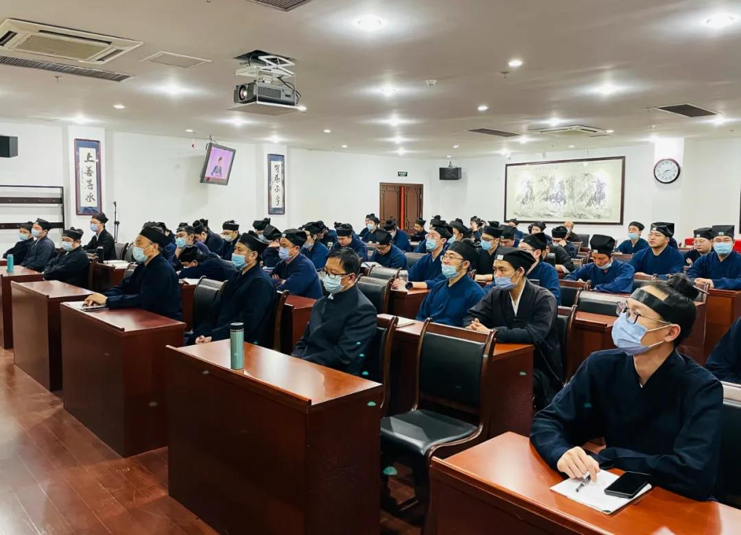 中国道教学院组织全体师生收看党史学习教育专题报告会视频-道音文化