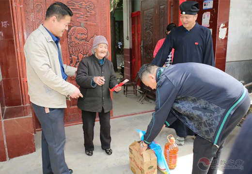 山东省临沂市道协开展“每月一善 扶危济困”慈善活动-道音文化