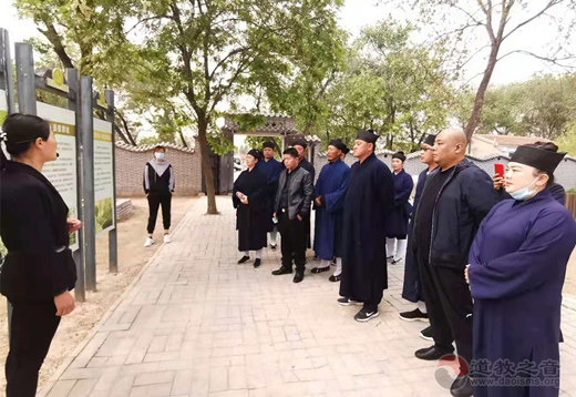 山东省临清市道教协会组织开展爱党爱国爱社会主义主题现场教育活动-道音文化