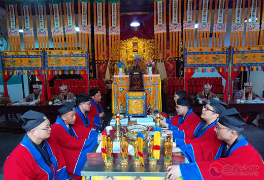 上海钦赐仰殿道观举行祈愿东岳赐福世界疫情消除保安大醮