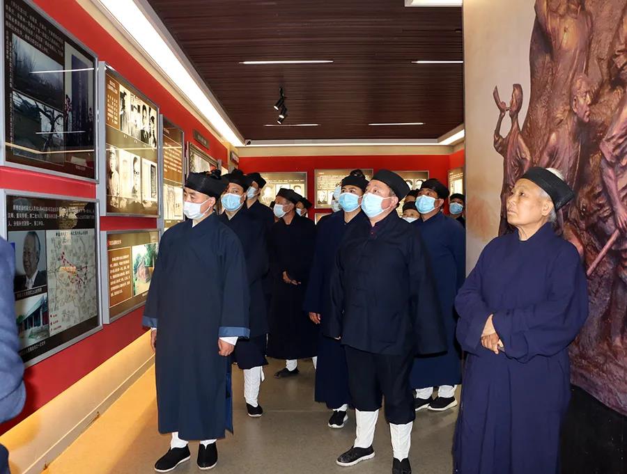 泰安道教界开展“学党史、感党恩、听党话、跟党走”主题学习教育活动