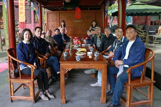 于右任先生草书《阴符经》木刻作品回到青城山