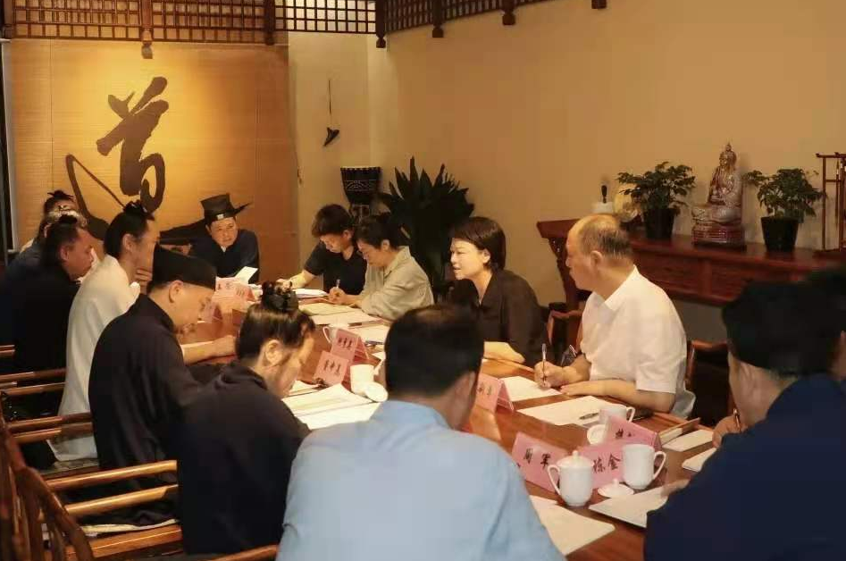 浙江省民宗委党组书记鲍秀英到省佛协、省道协调研-道音文化