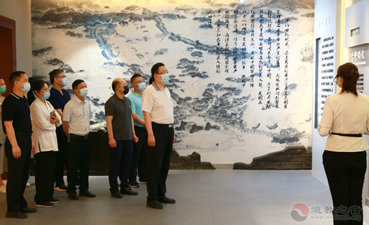 福建省道协组织省市县三级道协工作人员联合开展四史学习教育活动