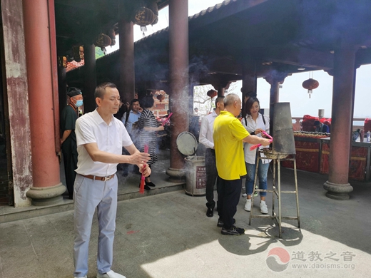 日本闽籍侨团参访福清石竹山冀促“何氏九仙君”分炉日本侨界-道音文化