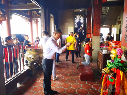 日本闽籍侨团参访福清石竹山冀促“何氏九仙君”分炉日本侨界-道音文化