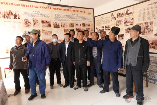 陕西省榆林关公文化研究会组织瞻仰革命遗址纪念建党百年活动-道音文化