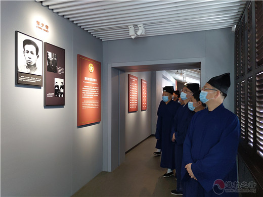 上海城隍庙组织教职人员赴中国社会主义青年团中央机关旧址参观学习-道音文化