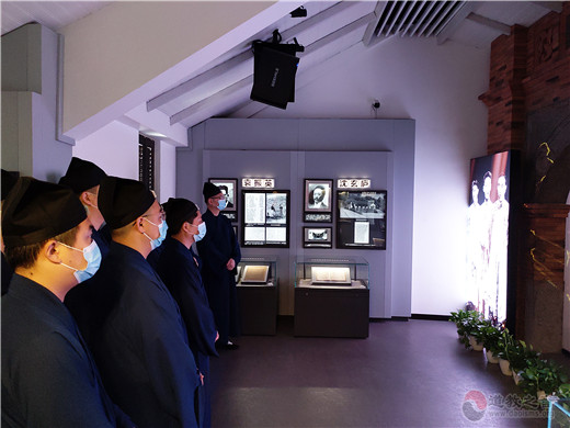 上海城隍庙组织教职人员赴中国社会主义青年团中央机关旧址参观学习-道音文化