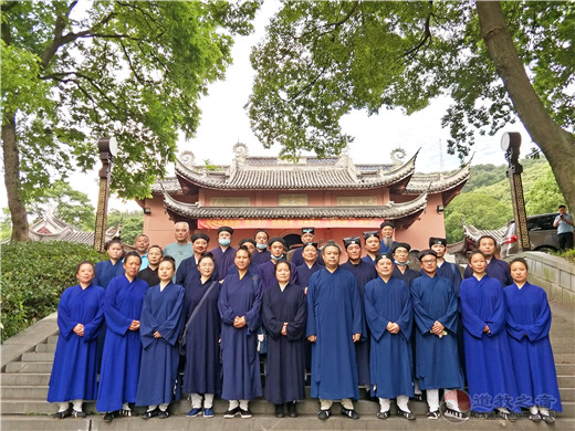 杭州市道教协会红色之旅参访团到访茅山乾元观-道音文化