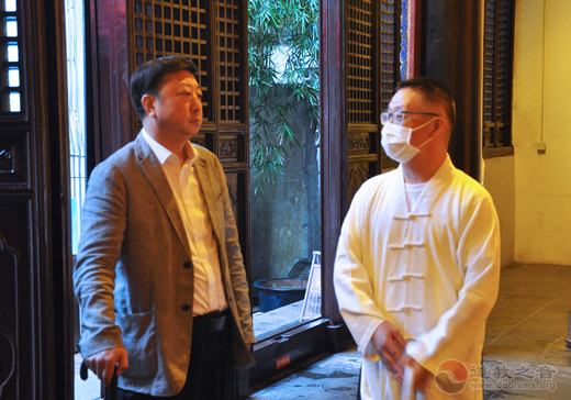 海南省委统战部副部长、省台办主任刘耿一行到上海城隍庙参访交流-道音文化