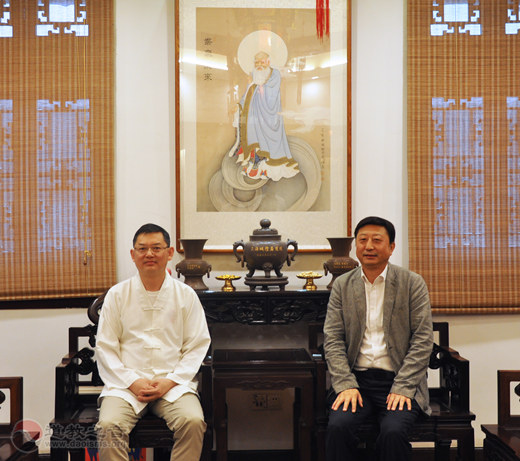 海南省委统战部副部长、省台办主任刘耿一行到上海城隍庙参访交流-道音文化