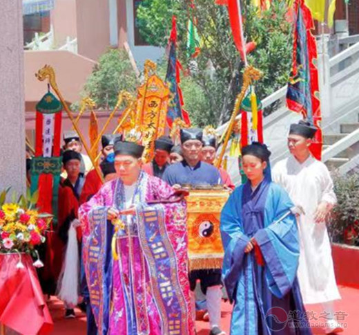 广东省汕头市潮南区两英金瓯乡保生大帝全壇金身迁座普宁七星洞道观-道音文化