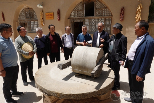 陕西榆林关公文化研究会关帝庙管委会到梁家河举行庆建党百年教育活动-道音文化