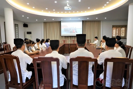 苏州玄妙观全员参加消防安全主题讲座-道音文化