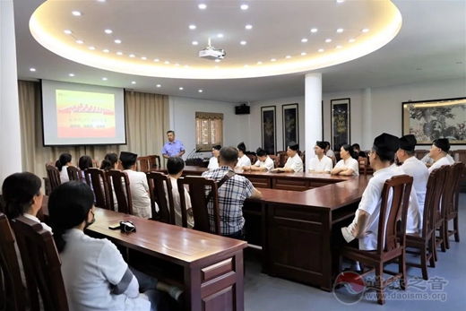 苏州玄妙观全员参加消防安全主题讲座-道音文化