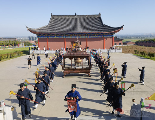 南京方山洞玄观一期工程竣工暨住持升座仪典成功举行-道音文化