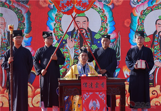 南京方山洞玄观一期工程竣工暨住持升座仪典成功举行-道音文化