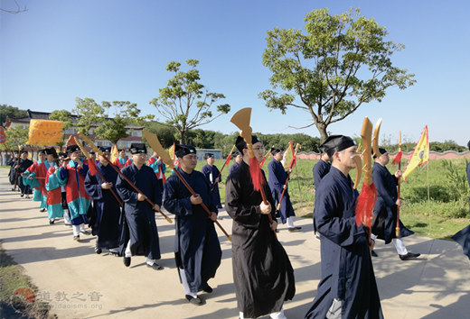 南京方山洞玄观一期工程竣工暨住持升座仪典成功举行-道音文化