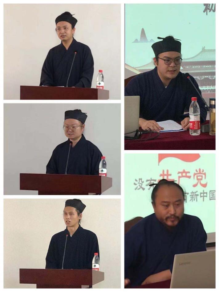 山东省道教协会庆祝中国共产党建党100周年巡回讲经活动在德州宁津县李满碧霞祠举行-道音文化