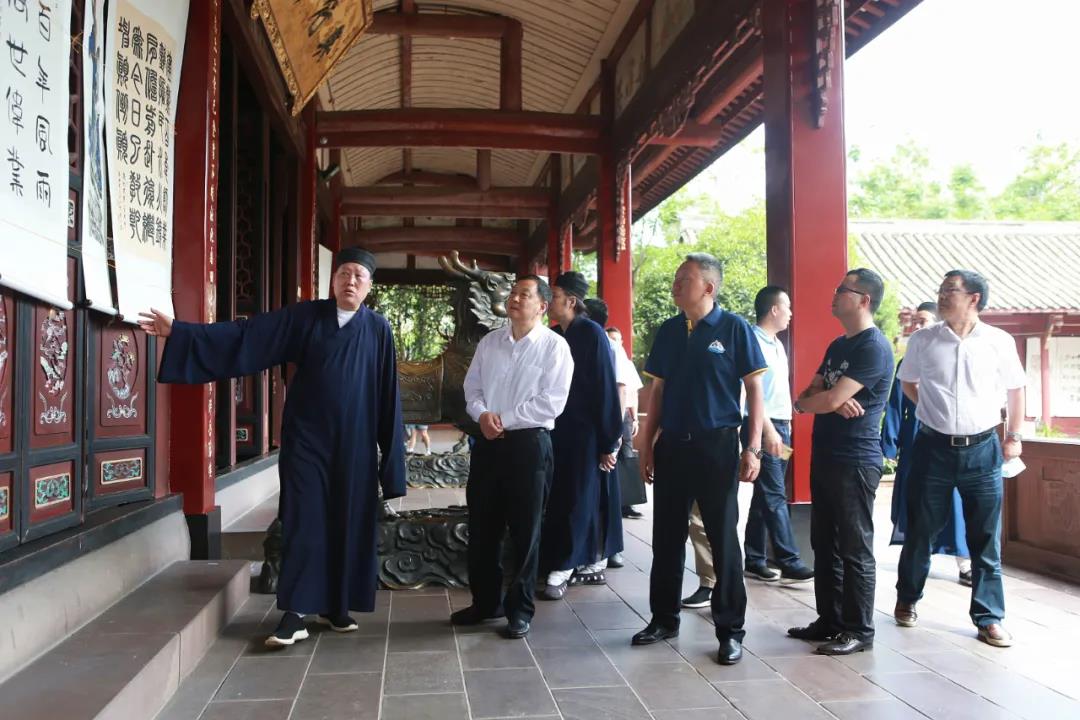四川道教界庆祝中国共产党成立100周年书画展圆满举行