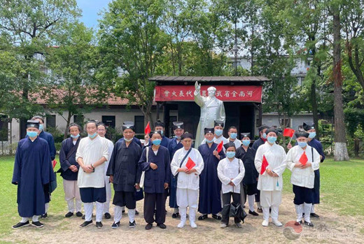 湖北省赤壁市道教协会开展学习党史红色教育活动-道音文化