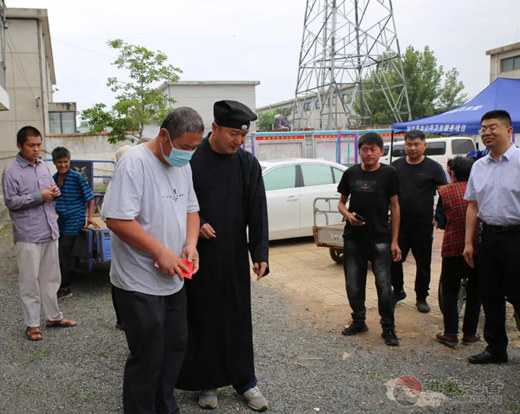 山东省临沂市道协开展六月份“每月一善,扶危济困”慈善活动-道音文化