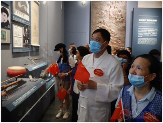 上海慈爱公益基金会开展红色文化之旅-道音文化