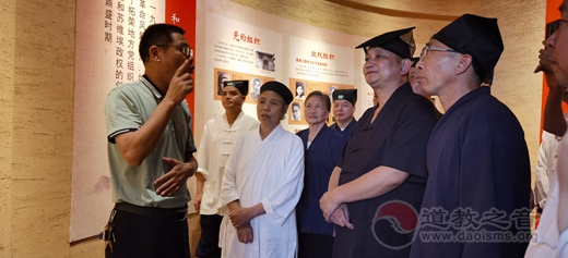 宁德市道教协会开展“学党史知百年征程，感党恩践爱国之行”爱国主义学习教育活动