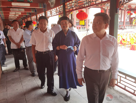 中国道教协会爱党爱国爱社会主义书画展在京开幕