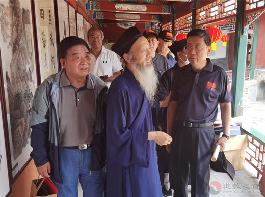 中国道教协会爱党爱国爱社会主义书画展在京开幕