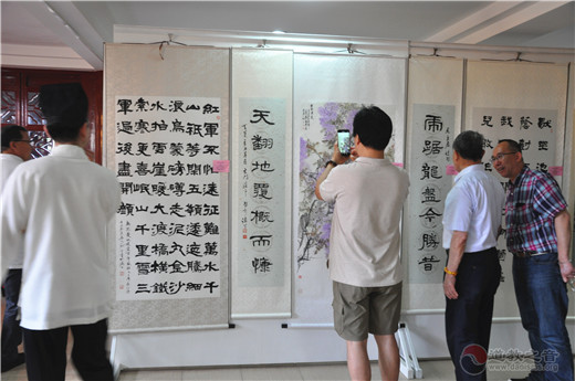 上海市浦东新区道协举办庆祝建党一百周年书画作品展
