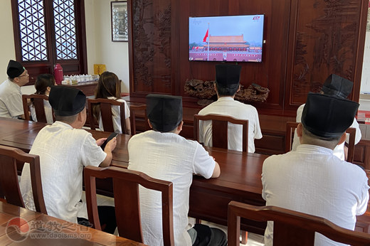 苏州城隍庙热烈庆祝中国共产党成立100周年-道音文化