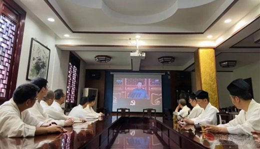 上海白云观开展“四史”“三爱”主题学习教育系列活动-道音文化