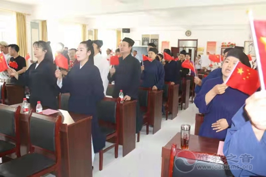 唐县道教界红歌献礼致敬中国共产党建党一百周年