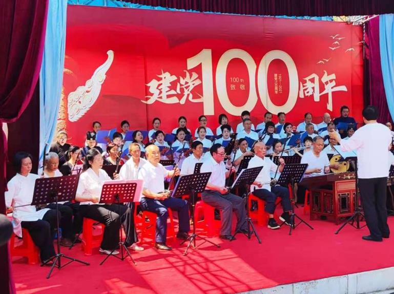 湖北省荆门市道教协会举办庆祝中国共产党建党100周年主题音乐会