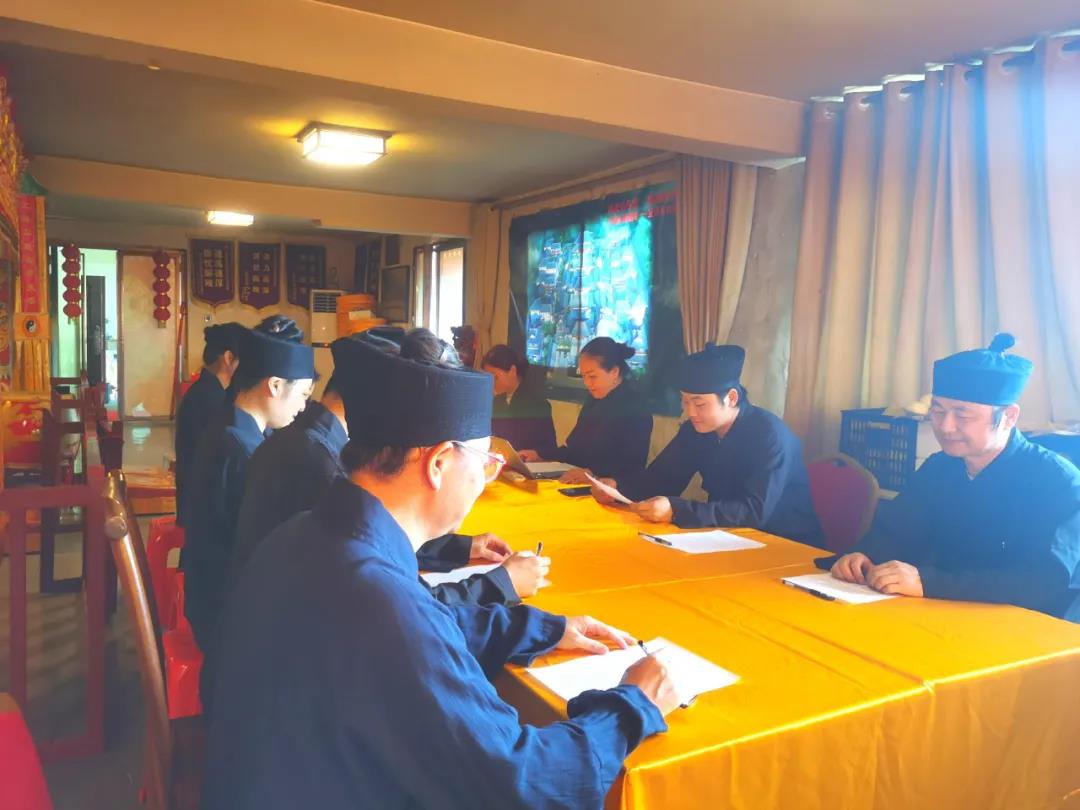 宜春市袁州区道协组织召开专题学习贯彻习近平总书记“七一”重要讲话精神会议