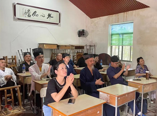 湖南省湘潭市天师宫开展消防安全知识讲座