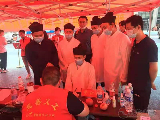 风雨同舟，众志成城，济南道教界驰援河南新乡