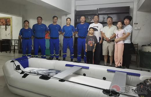 安徽省蚌埠市禹会区道教文化研究会向蚌埠蓝天救援队捐赠救援物资-道音文化