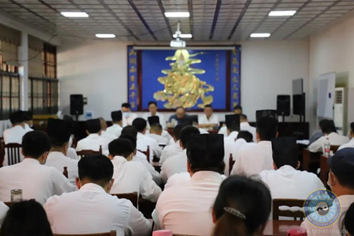 龙虎山道协组织道职员工学习习近平总书记“七一”重要讲话精神-道音文化