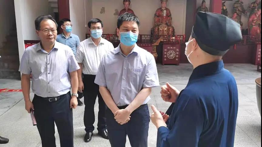 上海市浦东新区区委统战部、区民宗办赴宗教活动场所检查疫情防控工作-道音文化